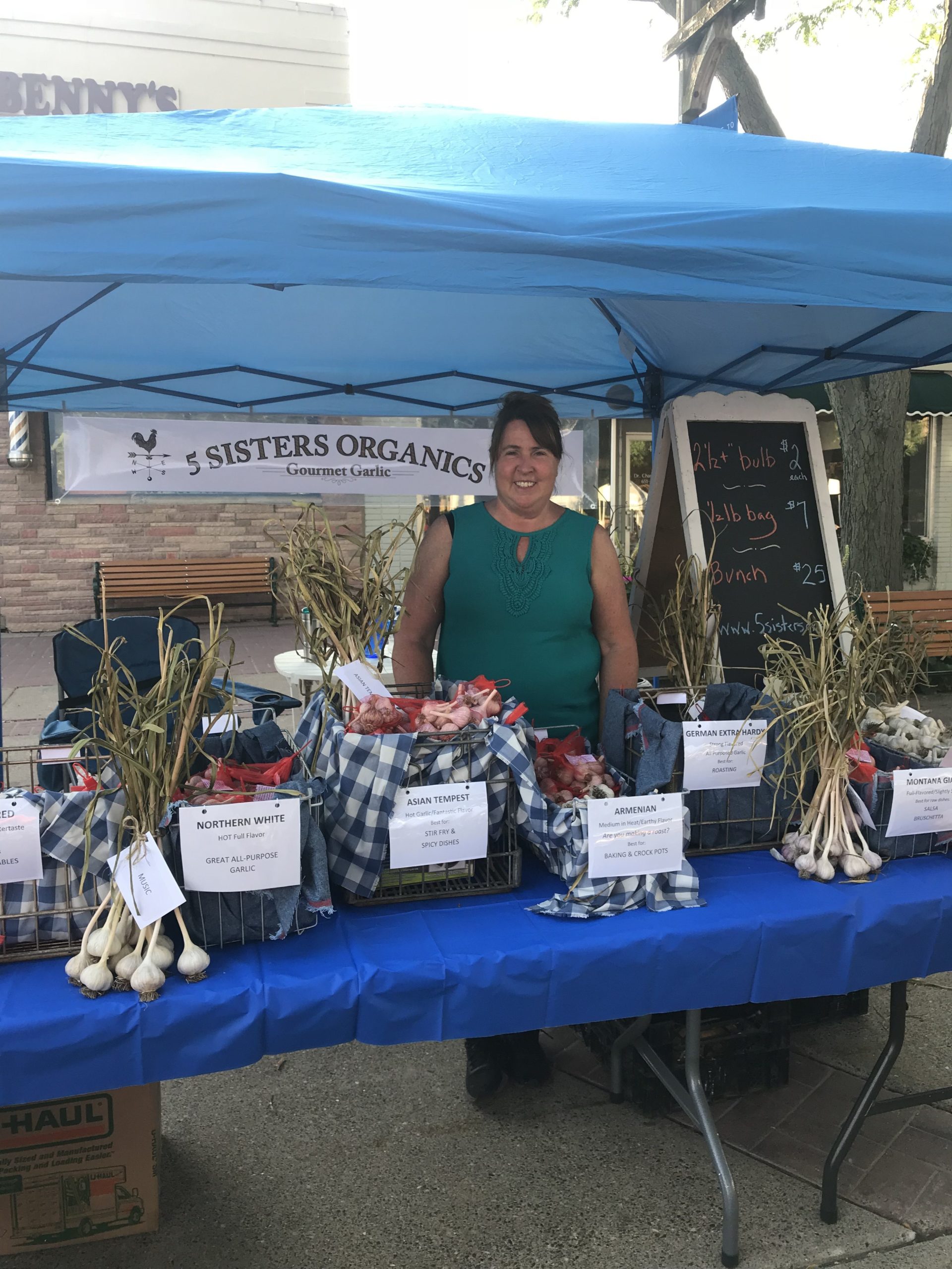 Farmer’s Markets – 5 Sisters Organics